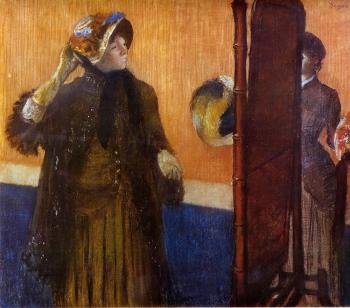 Edgar Degas : At the Milliner's V